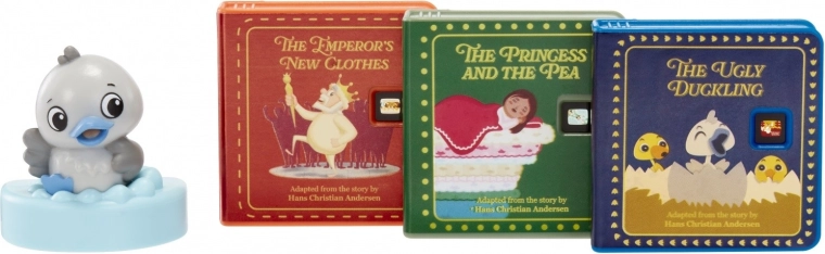 Taschen für Cartridges und Geschichtenbibliothek