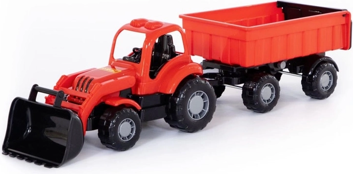 Traktor-Lader mit Anhänger Macher