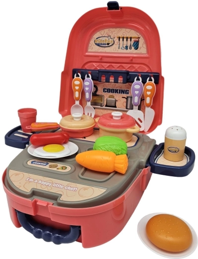 Aufklappen zur Spielküche