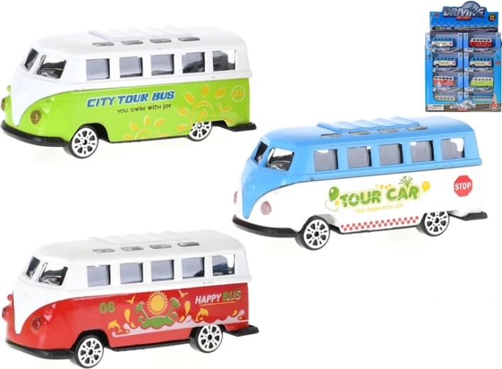 Metall-Mini-Bus 1:64 mit Freilauf