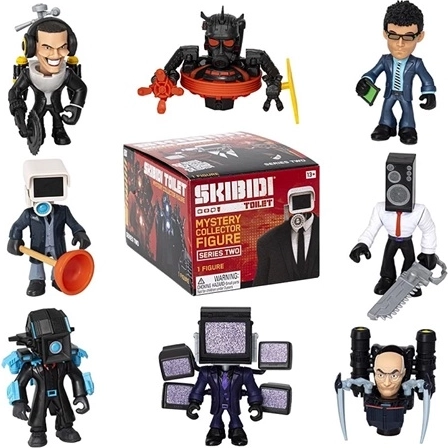 Cobi Skibidi Toilet geheime Sammlerfigur, Serie 2