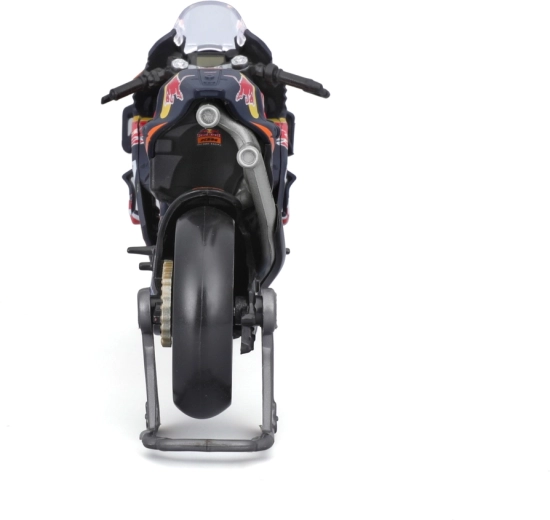 Breiter Hinterreifen, Doppelauspuff und Paddock-Ständer