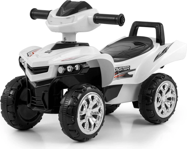 Laufrad-Quad Monster weiß