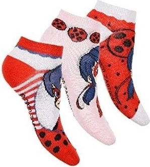 Socken-Set Miraculous Ladybug – 3 Paar