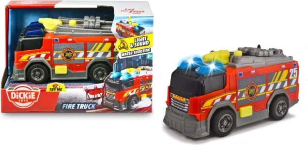 Feuerwehrauto 15 cm mit Licht und Sound