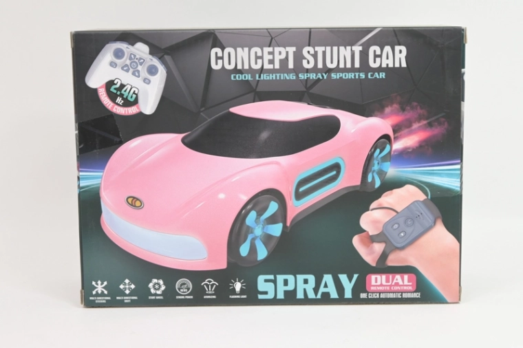 RC-Auto mit USB-Ladung, Lichteffekten und Raucheffekt