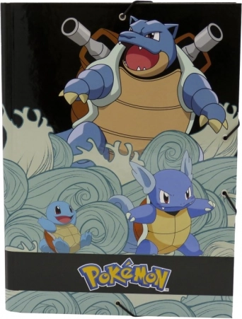 Pokémon A4-Mappe mit Klappe - Schiggy