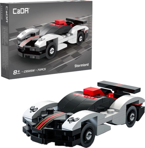 CaDA Baukasten Rennwagen Stormlord (70 Teile)
