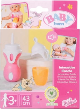 Interaktive Flasche und Löffel für BABY Born Puppen