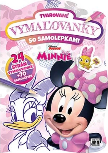 Minnie Ausmalbuch in Formstanzung