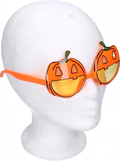 Karneval-Set – Kürbisbrille