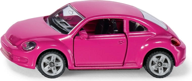 SIKU Volkswagen Beetle rosa mit Aufklebern