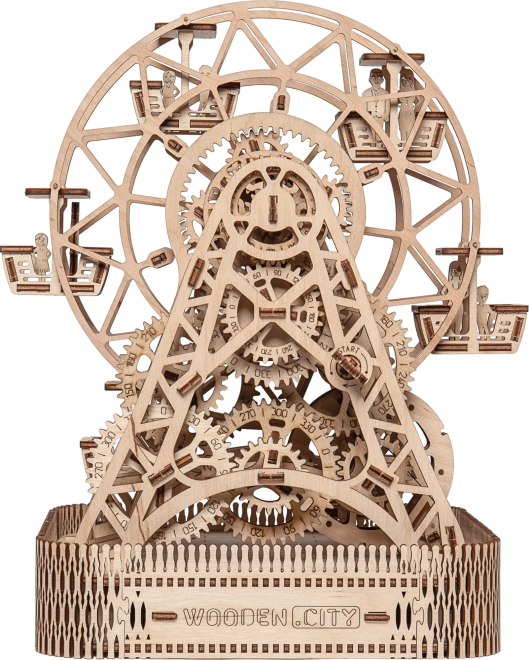 Holzmodell des Riesenrads WOODEN CITY