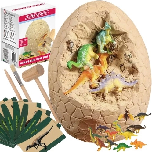 Set für das Ausgraben von Dinosauriereiern KRUZZEL