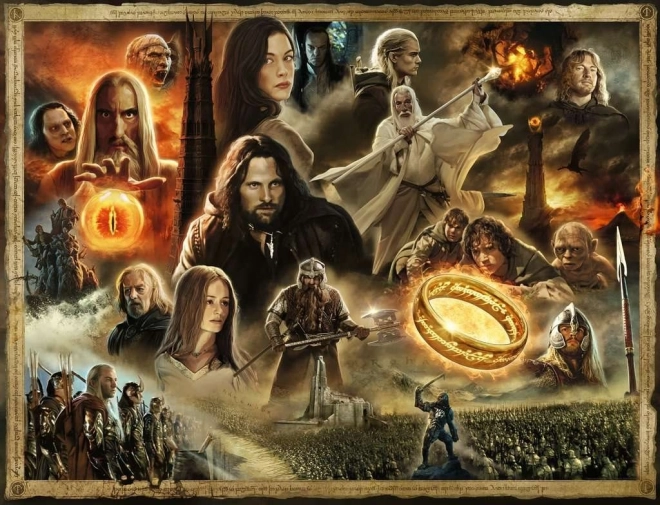 Ravensburger Puzzle Der Herr der Ringe: Die zwei Türme 2000 Teile