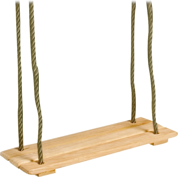 Holz-Gartenschaukel mit verstellbaren Seilen SMALL FOOT