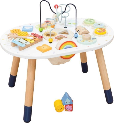 Sensorischer Aktivitätstisch aus Holz von Le Toy Van