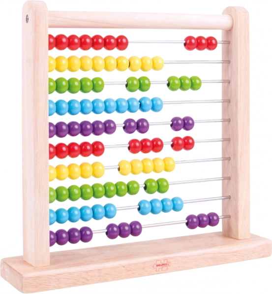 Bunte Holzrechen für Kinder