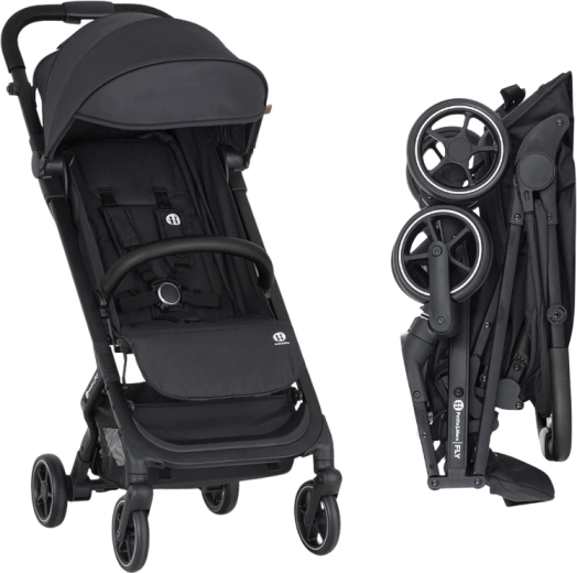Petite&Mars Sportkinderwagen Fly perfect black