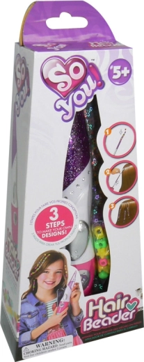 Tasia Flechtset für Haare mit Perlen