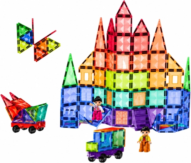 Fahrzeuge bauen und mit Figuren spielen