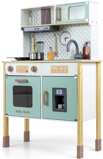 Milly Mally hölzerne Kinderküche Bjorn mintgrün