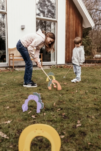 Ideales Outdoor-Spiel für Familie und Freunde
