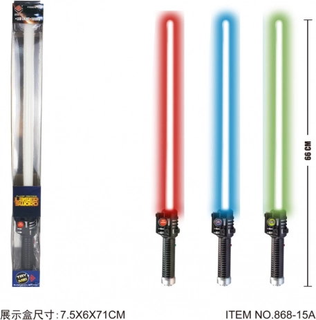 Leuchtender Schwert 66 cm