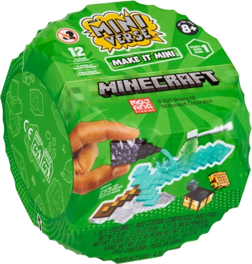 MGA's Miniverse Make It Mini Minecraft kreatives Überraschungsset – 1 Stück