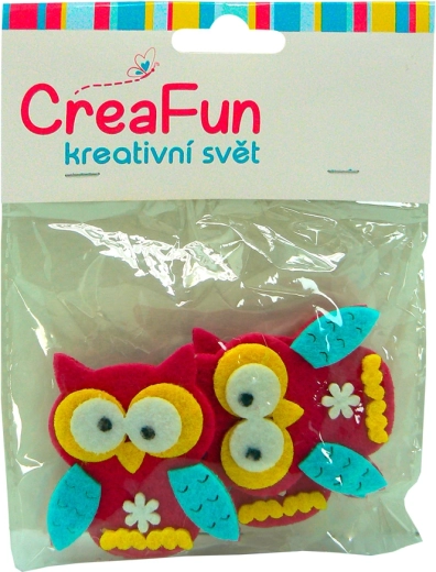 Set aus 3 Eulen – kreatives Spielzeug für Kinder