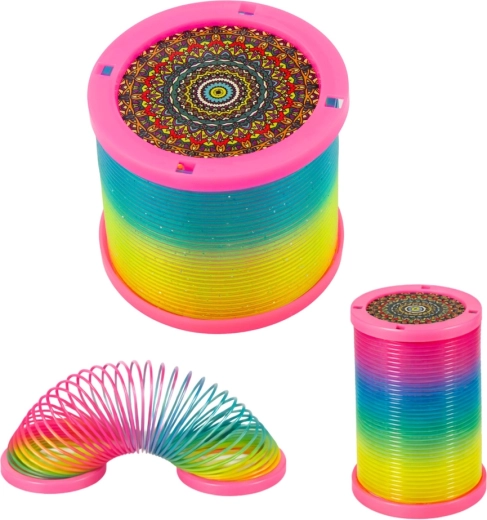 Regenbogenfarben und funkelnder Effekt