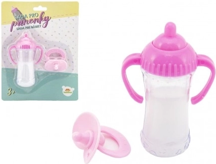 Set für Puppen - Fläschchen und Schnuller