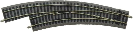 Piko Bogenweiche R3/R2 links mit Unterbau