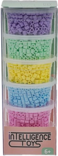 6 Pastellfarben übersichtlich getrennt