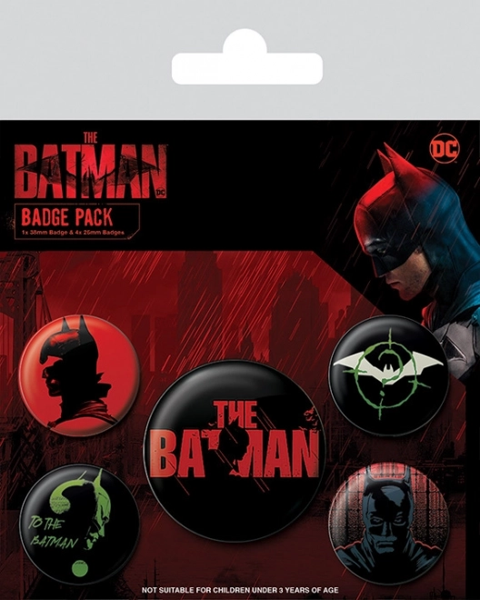 BATMAN-Button-Set (5 Stück)