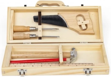 Bigjigs Toys Holz-Werkzeugkoffer