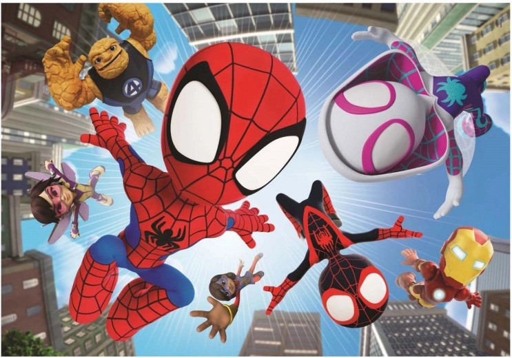 Puzzle Spidey und seine Freunde: In der Luft 104 Teile