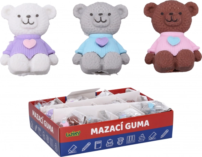 Radiergummi Bär 48 Stk.