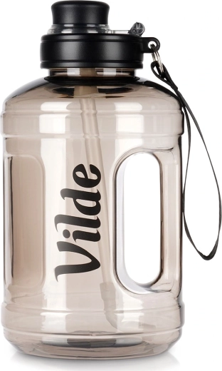 Vilde Wasserflasche 1,6 l schwarz