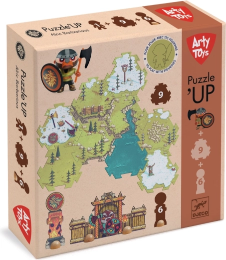 DJECO Puzzl’Up Alric Barbarious – 15 Teile