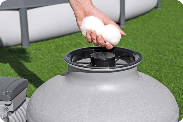 Filterbälle für höhere Effizienz