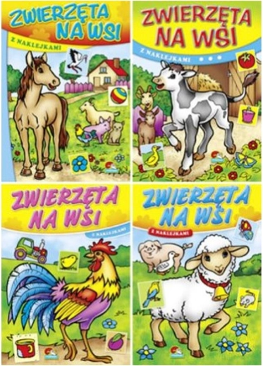 Büchlein Tiere auf dem Bauernhof