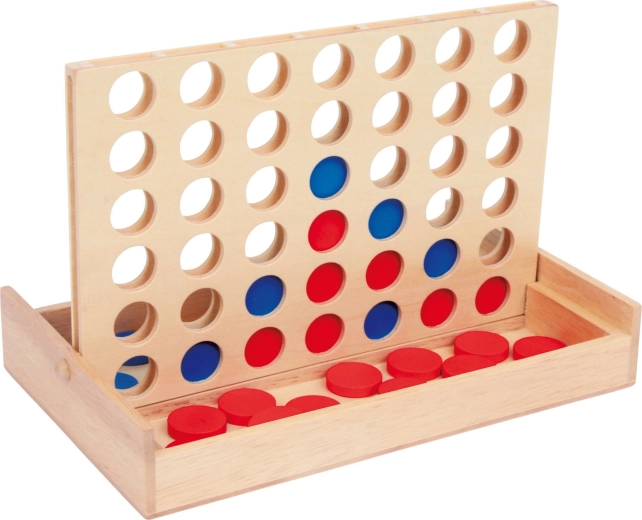 Small Foot Holzgesellschaftsspiel Vier in einer Reihe