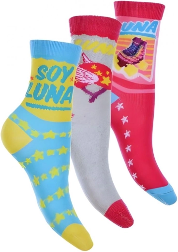 Soy Luna Socken-Set – 3 Paar
