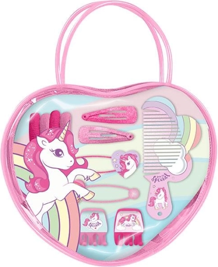 Tasche mit Haaraccessoires Unicorn