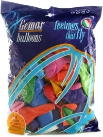 Runde Ballons 100 Stk mit Pumpe