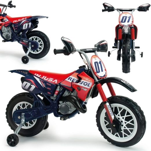 Elektrisches Kindermotorrad REPSOL 6V INJUSA