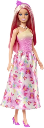 Bewegliche Gelenke und Kleid mit Schmetterlingen
