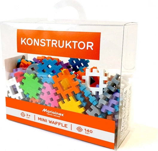 Mini-Waffel-Baukasten 140 Stück