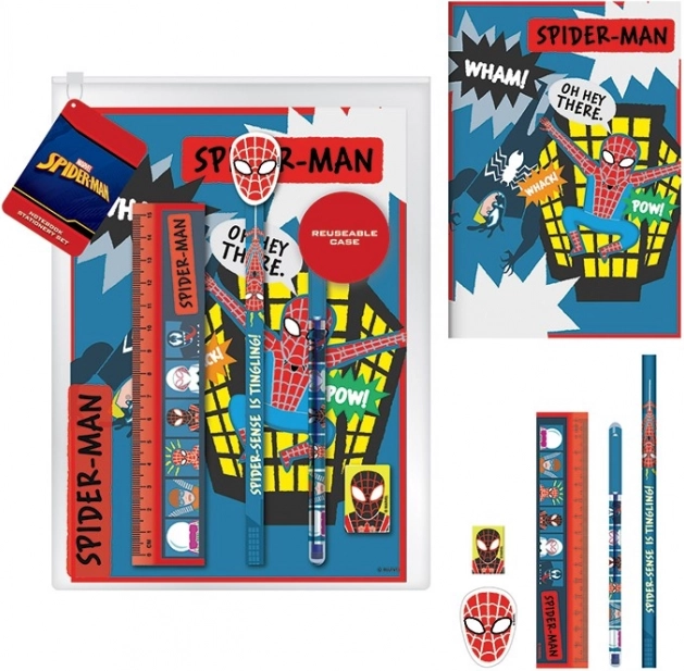 Premium-Schulset Spider‑Man Sketch